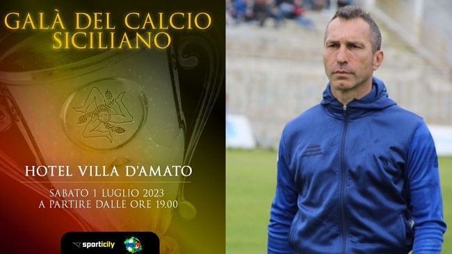 Il mazarese Nicola Terranova premiato come migliore allenatore dell'Eccellenza  