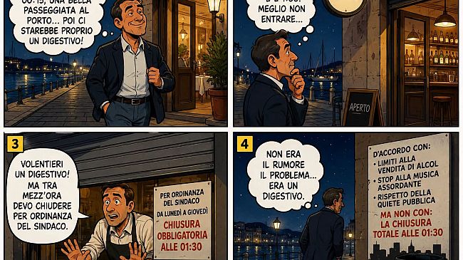 Nuova Ordinanza sindacale sulla movida: così si spegne la città, non il degrado