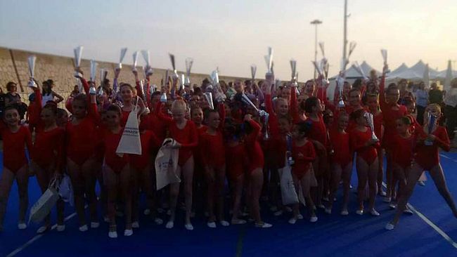 L’A.P.D. Il Ginnasta ha concluso l’anno sportivo 2014/2015 organizzando  il saggio di Ginnastica Ritmica presso la Lega Navale di Mazara del Vallo.