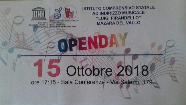 Mazara: incontro di Open Day I.C. “Luigi Pirandello”