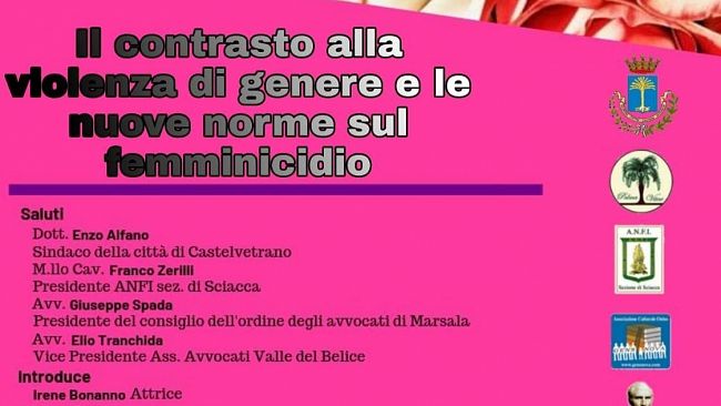 Nuove norme sul femminicidio, Palma Vitae organizza un simposio culturale