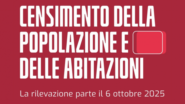 Mazara, dal 6 ottobre il censimento permanente della popolazione e delle abitazioni 2025