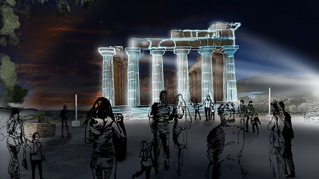 Selinunte, sarà presentato domani il video mapping sul tempio E per raccontare la città antica