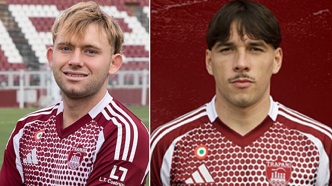 ​FC Trapani 1905, due calciatori in prestito ad altre squadre