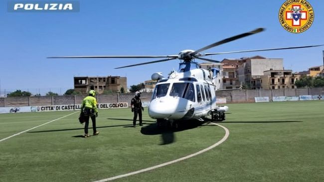 Escursionista inglese ferito nella riserva dello Zingaro: soccorso in elicottero