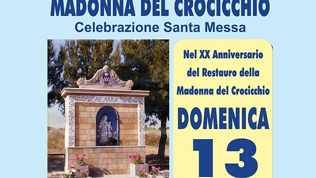 Mazara, domani festa dell’ascensione alla Madonna del Crocicchio