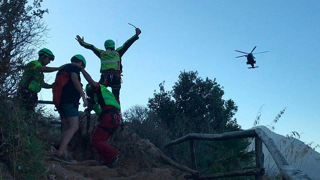 VIDEO – Ancora un turista in difficoltà nella Riserva dello Zingaro: interviene l’82° Centro C.S.A.R.