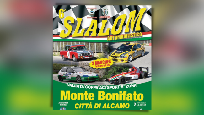 Domenica, 6^ slalom automobilistico Monte Bonifato Città di Alcamo  