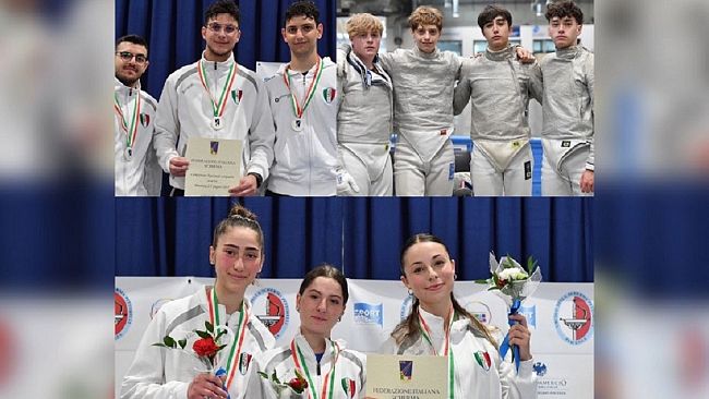 Campionati Italiani di Serie, il C.S. Mazarese è Campione Italiano di Sciabola Femminile