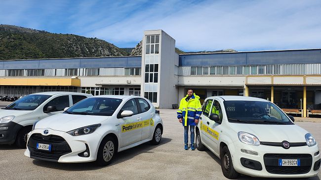 Poste italiane, nuovi mezzi green per il recapito in provincia 