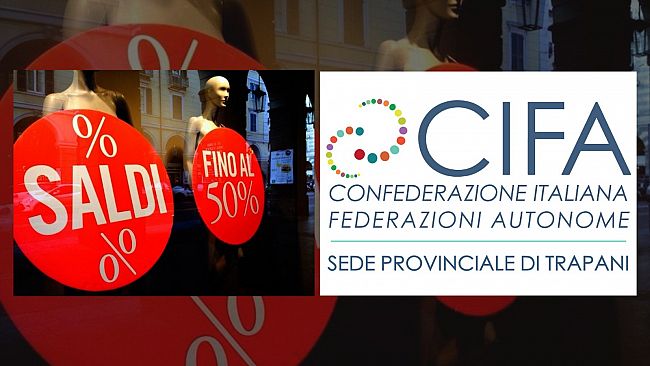 Saldi invernali 2022, CIFA Trapani: opportunità per famiglie e imprese