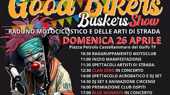 Motoraduno e artisti di strada, a Castellammare arriva il 