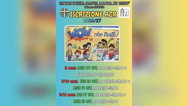 Mazara. Azione Cattolica, al via le iscrizioni per il nuovo anno associativo