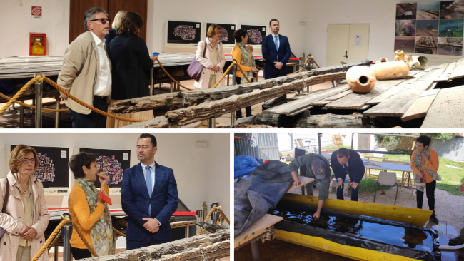 L'Assessore ai Beni Culturali, Scarpinato, in visita istituzionale al Parco Archeologico di Lilibeo-Marsala