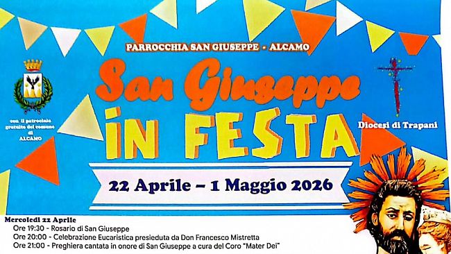 Alcamo, fino al 1° maggio i festeggiamenti in onore di San Giuseppe