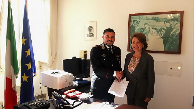 Arma dei Carabinieri: rinnovato a Trapani protocollo d'intesa “Una stanza tutta per sé”