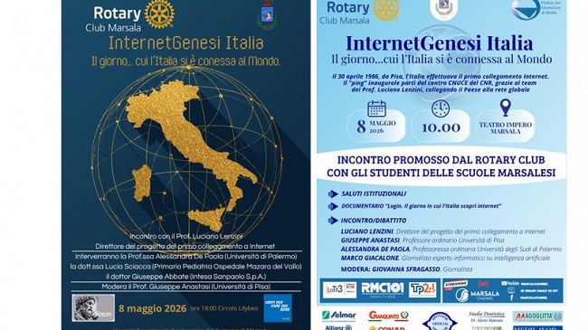 InternetGenesi Italia: a Marsala il 40° anniversario della prima connessione