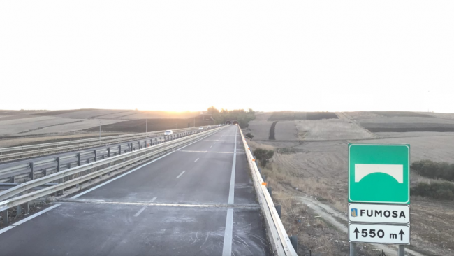 Chiusura A29 nel tratto Campobello-Mazara del Vallo per ispezione viadotto sul fiume Delia
