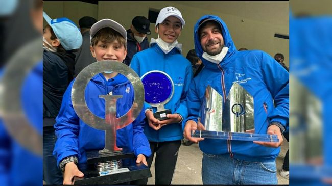  Vittorio Lentini vince il trofeo di vela Optisud nella categoria Cadetti 