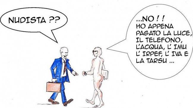 Aumentano anche le tasse cittadine, tempo di “naturismo”?