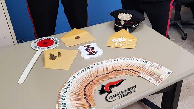 Favignana, scoperto con la cocaina: i Carabinieri arrestano 56enne