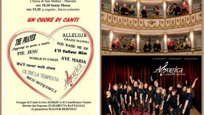 La Scuola di Canto Lirico di Castelfranco Veneto si esibisce in un concerto di beneficenza a Marsala