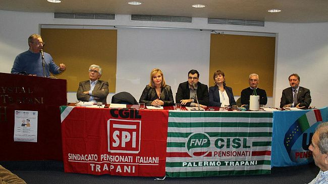 Attivo unitario Spi Cgil, Fnp Cisl e Uil Pensionati Trapani su intesa sulle pensioni  “Riconosciuti maggiori diritti ai pensionati, ma solo un punto d’inizio”