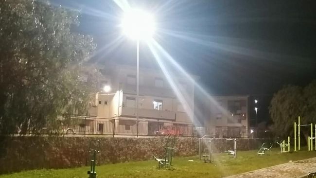  Sambuca di Sicilia, collocate due torri faro nei pressi di Via Ugo La Malfa