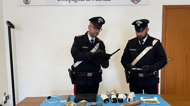 Sequatrati armi e droga durante le perquisizioni per il tentato omicidio avvenuto a Marsala