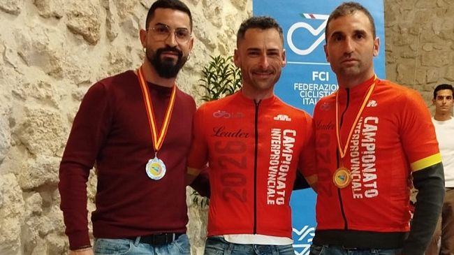 Mountain bike: premiati a Caltanissetta gli alcamesi Ferro e i fratelli Barresi
