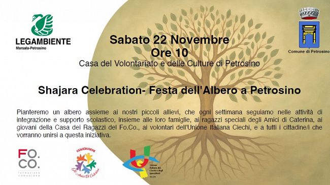 Il Comune di Petrosino e Legambiente insieme per la Festa dell'albero