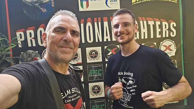 Davide Belluardo dell'ASD Team Sicilia di Trapani convocato nella nazionale italiana XFC 2025 di Kick Boxing
