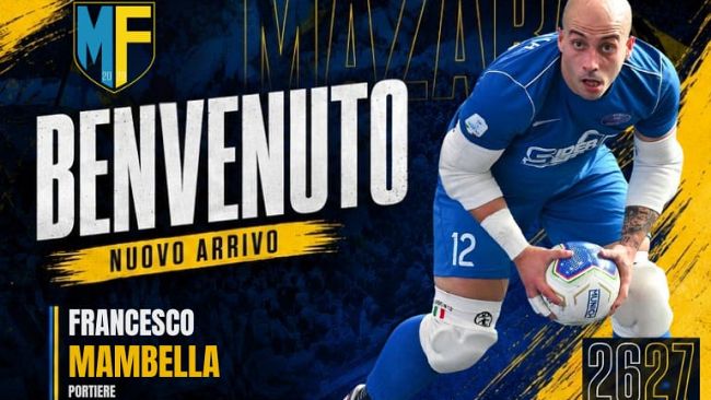 Futsal Mazara, i pali in ottime mani: ufficiale Francesco Mambella