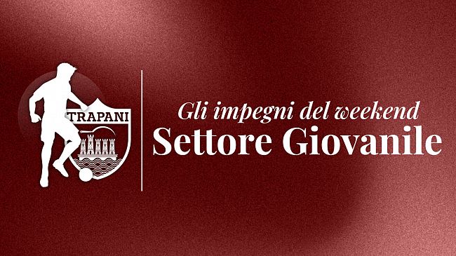 Settore giovanile, gli impegni del fine settimana