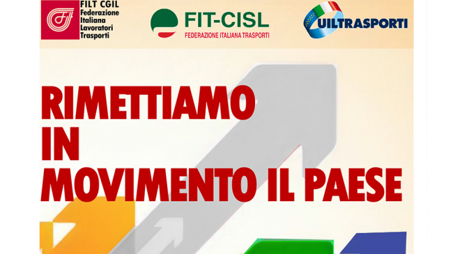 Anche a Trapani manifestazione per lo sciopero nazionale dei trasporti. Domani sit in di Cgil, Cisl e Uil davanti la Prefettura