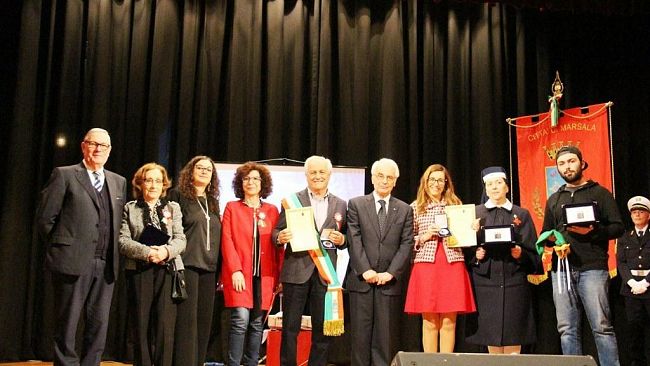 Celebrata a Marsala l’iniziativa “Tricolore Vivo”