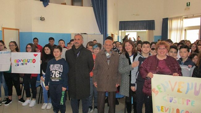 Istituto Pertini, incontro con un reduce