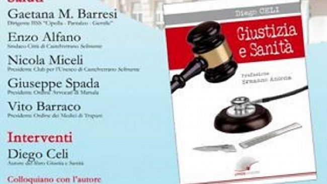 Il ClubUnesco Castelvetrano presenta il libro di Diego Celi 
