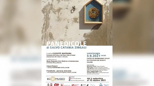 Dal 3 settembre al 10 ottobre a Salemi 'Panedicole'