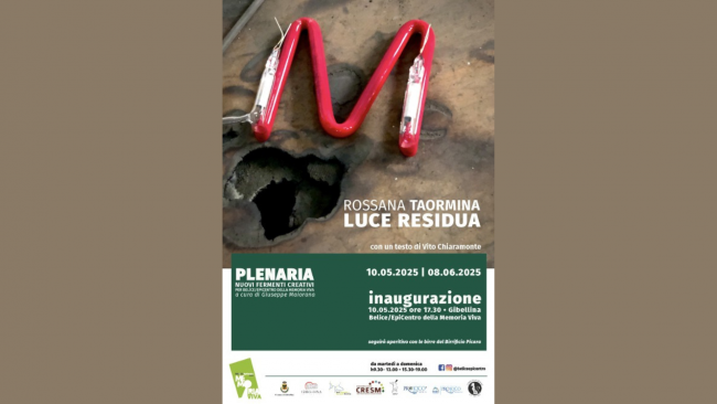 Gibellina, Plenaria: il 10 maggio l'appuntamento con 