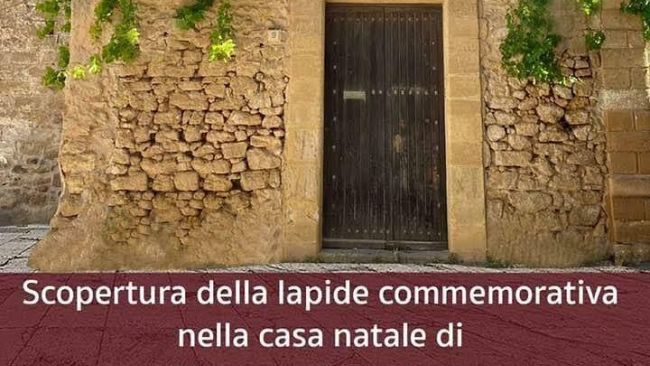 Oggi la scopertura di una targa in memoria di Giovanni Gentile