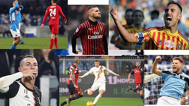 Lazio e Roma al top. L’Inter si ferma. Il Ringhio non va, mentre CR7 vola