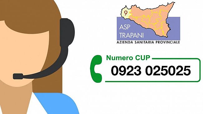 Asp Trapani, c'è un nuovo numero di telefono per le prenotazioni Cup