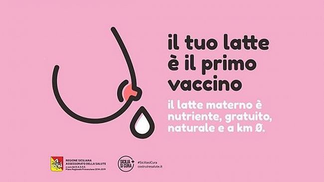 Latte materno, al via settimana dell’allattamento al seno
