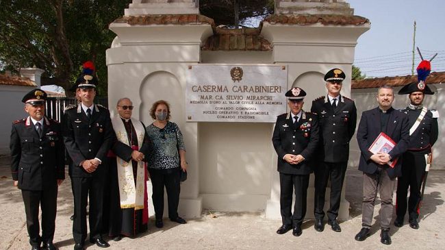 Marsala, 6° anniversario dell'uccisione del Maresciallo Capo Silvio Mirarchi