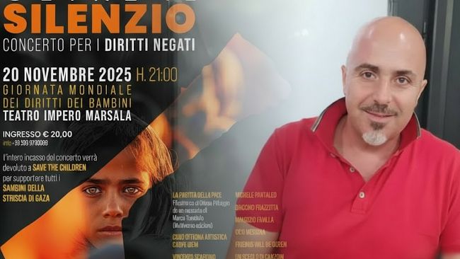 A Marsala il “concerto per i diritti negati”, l'intervista a Walter Giacalone