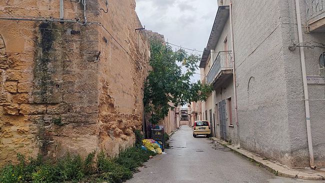 Mazara, tra via Giuseppe Napoli e via Torino l'installazione 