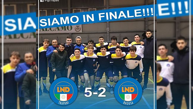 FIGC Trapani, la rappresentativa Under 17 di calcio a 5 in finale al “Trofeo Patti”