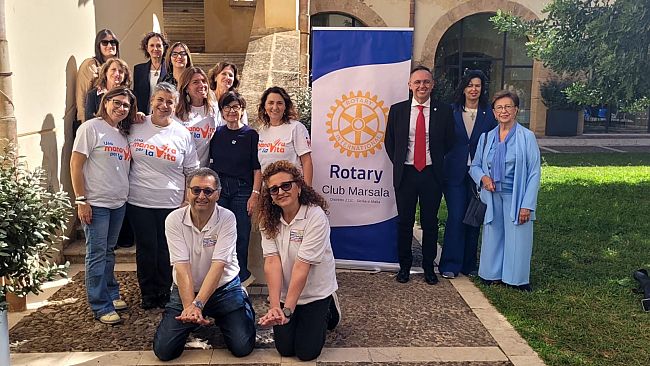Marsala, il Rotary Club e la SIMEUP formano gli studenti sulle manovre salvavita
