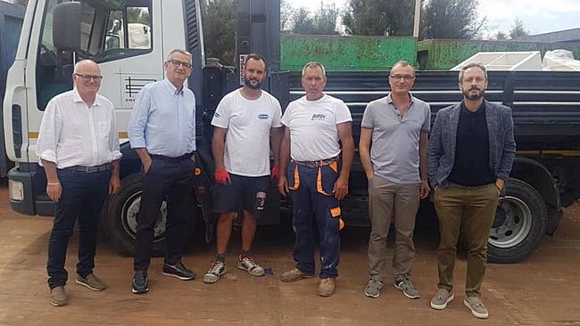 Trapani, quattro associazioni di categoria smaltiscono i rifiuti dell'alluvione